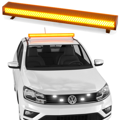 Giroled giroflex sinalizador barra 1.20mt 12v�mbar com engate r�pido