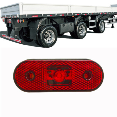 Lanterna Sinaleira Vermelha 12v 24v Carro Caminh�o Reboque
