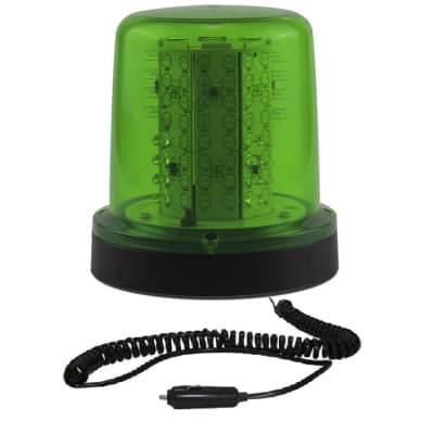 Giroled Giroflex redondo im� e plug 32 leds 12vcc verde