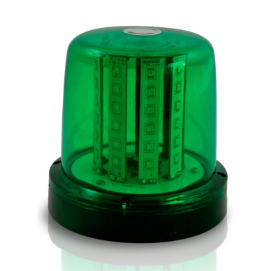 Giroflex fixa��o parafuso verde 54 leds bivolt 12v 24v