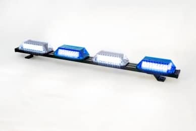 Giroflex 1.0mt 4 c�pulas 264 leds 12vcc 24vcc azul branco