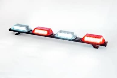 Giroflex 1.0mt 4 c�pulas 264 leds 12vcc 24vcc vermelho branco