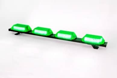 Giroflex 1.0mt 4 c�pulas 264 leds 12vcc 24vcc verde