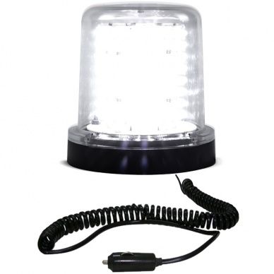 Giroled Giroflex redondo im� e plug 128 leds 12vcc 24vcc branco