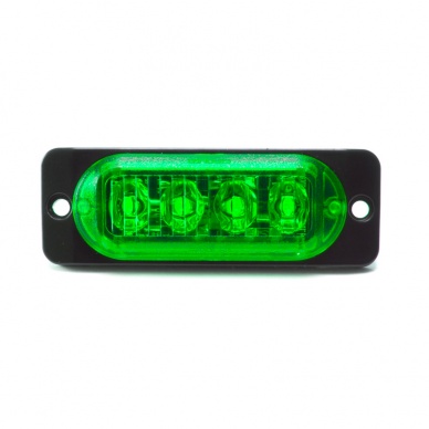 Sinaleira Lanterna bivolt 12v 24v Led SMD verde 0,8w