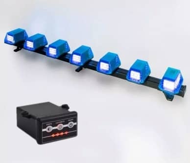Giroflex 1.20mt 7c�pulas 354 leds 12vcc ou 24vcc azul