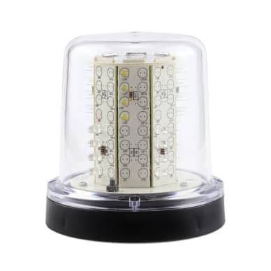 Giroled Giroflex redondo fixa��o por parafusos 32 leds 12vcc branco