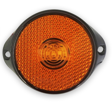 Lanterna Lateral Carreta Caminh�o Led Smd �mbar 12v 24v