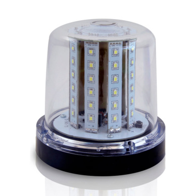 Giroflex fixa��o parafuso branco 54 leds bivolt 12v 24v