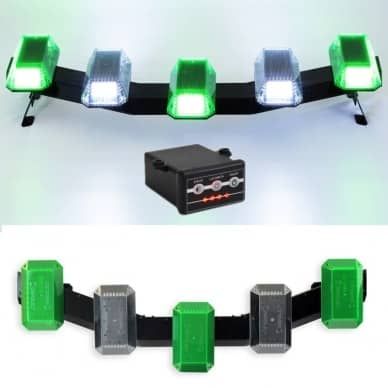 Giroflex Arco Asa 12v 24v 1.0MT verde branco
