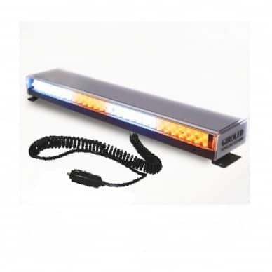 Giroled giroflex sinalizador barra 60cm im� e plug 12vcc bicolor