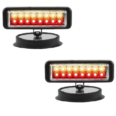 Par sinaleira Asa delta 12v ou 24v sem chicote