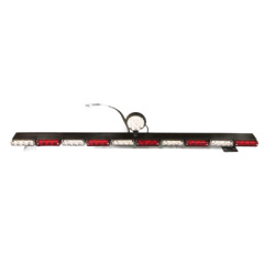 Barra linear traseira ambul�ncia 12v com 10 sinaleiras luz de embarque