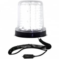 Giroled Giroflex redondo im� e plug 64 leds 12vcc 24vcc branco
