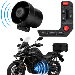 Sirene Moto 6 Tons Painel Luminoso Blindada Profissional 12v