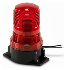 Giroflex 30 Leds Vermelho  Veicular 12v 24v parafusado
