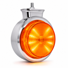 Lanterna Sinaleira com led Maria Cromada Foguinho Bojuda Caminh�o �mbar