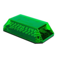 Giroflex Giroled c�pula fixa��o por parafusos 12vcc 24vcc verde