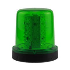 Giroled Giroflex redondo fixa��o por parafusos 32 leds 12vcc verde