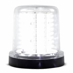 Giroled Giroflex redondo branco com fixa��o por parafusos com 64 leds bivolt 110/220v